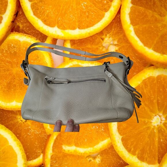 Coach Hobo Beige Leather Shoulder Handbag F21088 - Picture 2 of 6